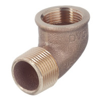 Угол Viega (264000) 3/4 ВР(г) x 3/4 НР(ш) бронзовый