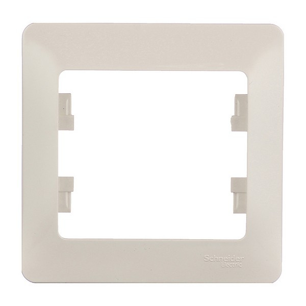 Рамка Schneider Electric Glossa GSL000201 oдноместная универсальная бежевая