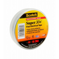 Изолента 3M Super 33+ ПВХ черная 19 мм 20 м
