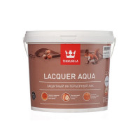 Лак акриловый Tikkurila Lacquer Aqua основа EP бесцветный 2,7 л матовый