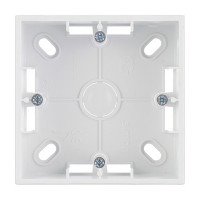 Коробка монтажная Simon 15 1590751-030 открытая установка белая