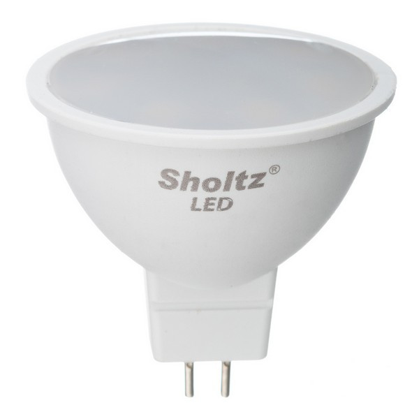 Лампа светодиодная Sholtz 9 Вт GU5.3 рефлектор MR16 4000К естественный белый свет 220 В