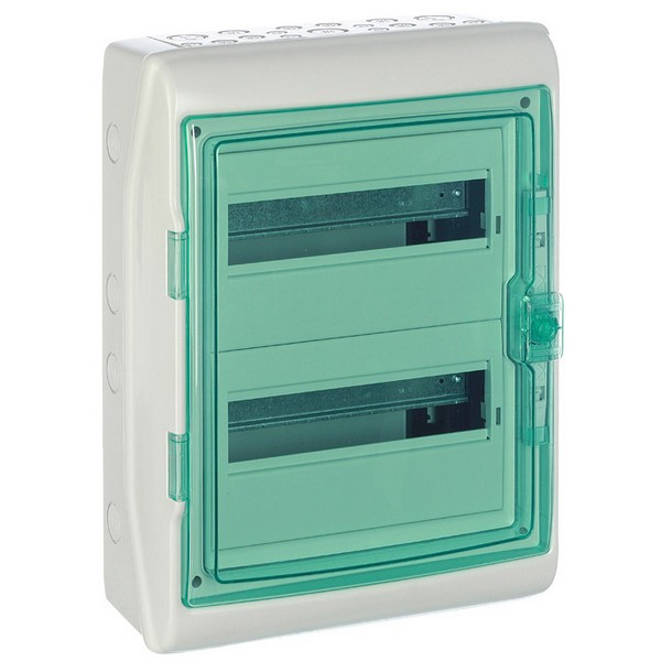 Щит распределительный навесной Schneider Electric Kaedra пластиковый IP65 460х340х160 мм 24 модуля прозрачная дверь