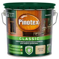 Антисептик Pinotex Classic декоративный для дерева светлый дуб 2,7 л