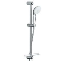 Душевой гарнитур GROHE TEMPESTA NEW 27927001 со стойкой 600мм с лейкой D100мм 3F и мыльницей