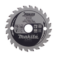 Диск пильный по ламинату Makita B-31170 85х15х0,7 мм 24 зуба