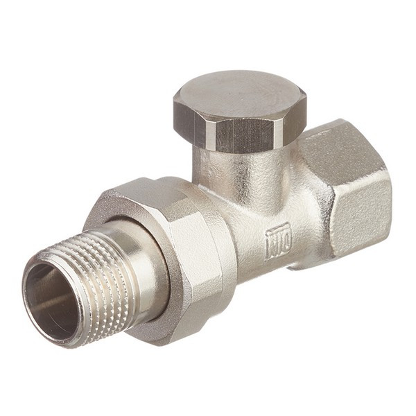 Клапан (вентиль) запорный прямой Oventrop Combi 2 (1091162) 1/2 НР(ш) х 1/2 ВР(г) для радиатора
