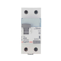 УЗО Legrand TX3 (403001) 40А 30 мА 2P тип АС 6 кА