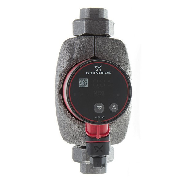 Циркуляционный насос для систем отопления Grundfos Alpha3 25-40 (99371970) DN25 подъем 4 м 180 мм
