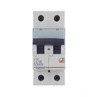 Автоматический выключатель Legrand TX3 (404042) 2P 16А тип C 6 кА 230-400 В на DIN-рейку