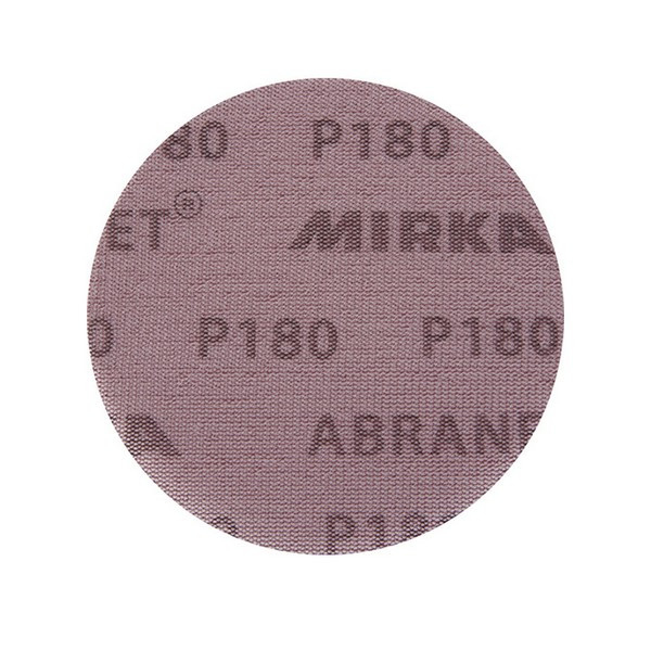 Диск шлифовальный Mirka Abranet d125 мм P180 на липучку сетчатая основа (5 шт.)