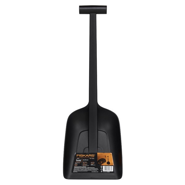 Лопата автомобильная Fiskars Solid (1019353) пластиковая с пластиковым черенком 213х120х630