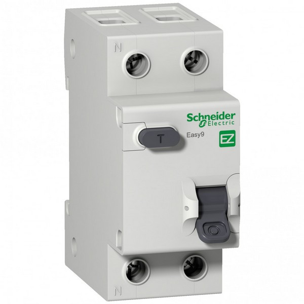Автомат дифференциальный Schneider Electric Easy9 (EZ9D34610) 10А 30 мА 1P+N тип АС 4,5 кА