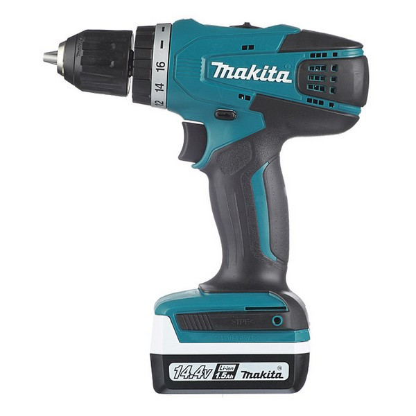 Дрель-шуруповерт аккумуляторная Makita DF347DWE 14,4В 2х1,5Ач Li-Ion