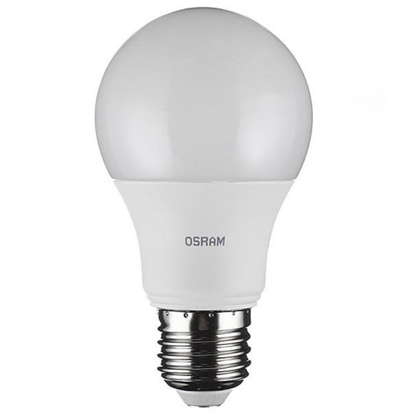Лампа светодиодная Osram 9 Вт E27 груша A60 2700К теплый белый свет 220 В матовая