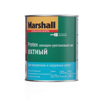 Лак алкидно-уретановый яхтный Marshall Protex бесцветный 0,75 л глянцевый
