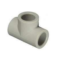Тройник полипропиленовый FV-PLAST (208025) 25 х 25 х 25 мм серый