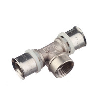 Тройник VALTEC (VTm.232.N.260526) 26(пресс) х 3/4 ВР(г) х 26(пресс)