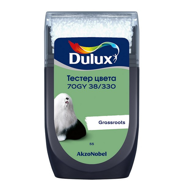 Тестeр цвета Dulux 70GY 38/330 матовый 0,03 л
