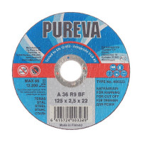 Круг отрезной по металлу Pureva 125х22х2,5 мм