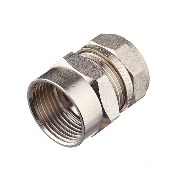 Соединитель прямой VALTEC (VTm.302.N.002606) 26 обж(ц) х 1 ВР(г)