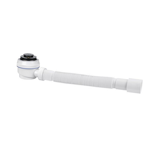 Сифон для душевого поддона VIRPLAST by WIRQUIN 30987090 1 1/2"х40 с выпуском клик-клак слив D 50 мм с гибким соед