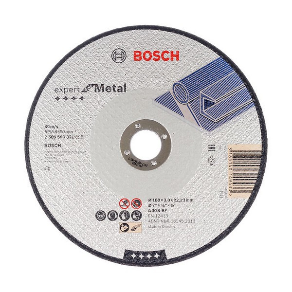 Круг отрезной по металлу Bosch (2608600321) 180х22х3 мм