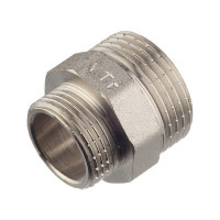Ниппель переходной VALTEC (VTr.580.N.0605) 1 НР(ш) х 3/4 НР(ш) латунный