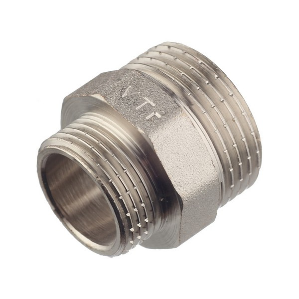 Ниппель переходной VALTEC (VTr.580.N.0605) 1 НР(ш) х 3/4 НР(ш) латунный