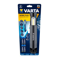 Фонарь ручной VARTA TELESCOPE WORK FLEX (18646101421) светодиодный 2 LED 5 Вт на батарейках AA ABS-пластик ударопрочный