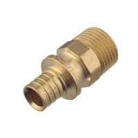 Соединитель прямой RX Rehau (14563111001) 16 мм х 1/2 НР(ш)