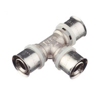 Тройник VALTEC (VTm.231.N.262626) 26(пресс) х 26(пресс) х 26(пресс)