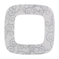 Рамка Legrand Valena Allure 754341 oдноместная универсальная нарцисс хром