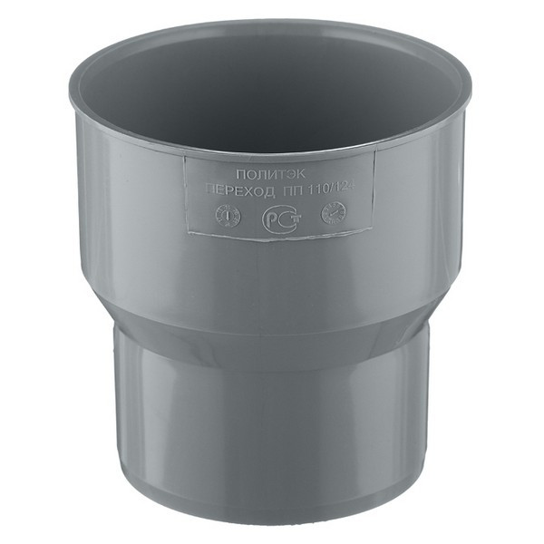 Муфта Pro Aqua Comfort d110 мм пластиковая переходная на чугун для внутренней канализации