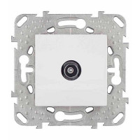 Розетка телевизионная Schneider Electric Unica MGU5.462.18ZD скрытая установка белая
