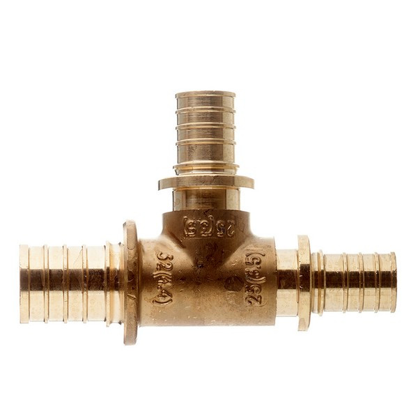 Тройник Stout (SFA-0014-322525) 32 х 25 х 25 мм латунный