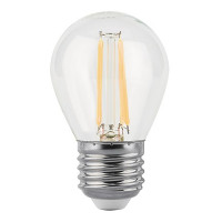 Лампа светодиодная Gauss Filament 7 Вт E27 филаментная шар 4100К естественный белый свет 150-265 В прозрачная (10 шт.)