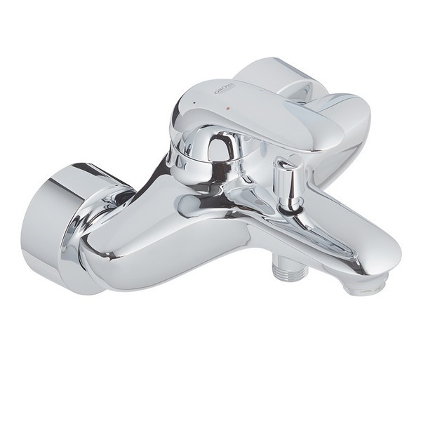 Смеситель для ванны GROHE Eurostyle 2015 23726003 с коротким изливом однорычажный без лейки