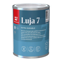 Краска водно-дисперсионная Tikkurila Luja 7 Himmea моющаяся белая основа А 0,9 л