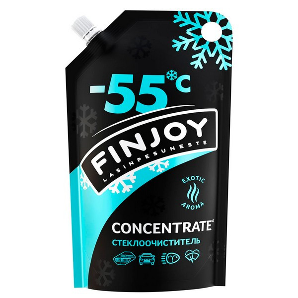 Стеклоомыватель FIN JOY Exotic зимний -55 °С концентрат 1 л