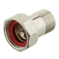 Полусгон VALTEC (VTr.613.N.0504) 3/4 НР(ш) с накидной гайкой латунный