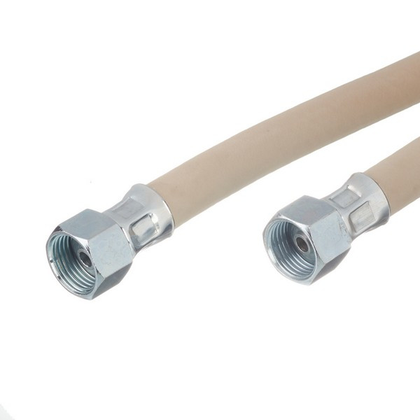Шланг для газа резиновый 1/2 ВР(г) х 1/2 ВР(г) 150 см белый