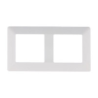 Рамка Legrand Valena LIFE 754002 двухместная универсальная белая