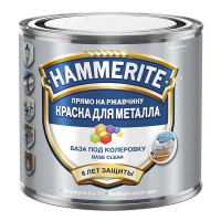 Краска по ржавчине Hammerite гладкая база BC глянцевая 0,47 л
