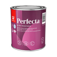 Краска водно-дисперсионная Tikkurila Perfecta моющаяся белая основа А 0,9 л