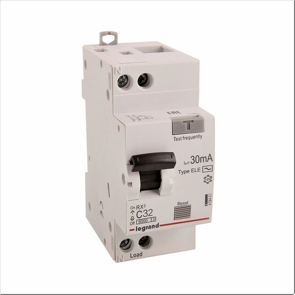 Автомат дифференциальный Legrand RX3 (419402) 32А 30 мА 1P+N тип АС 4,5 кА