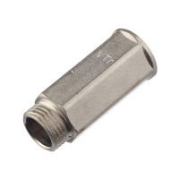 Удлинитель VALTEC (VTr.197.N.0450) 50 мм х 1/2 ВР(г) х 1/2 НР(ш) латунный