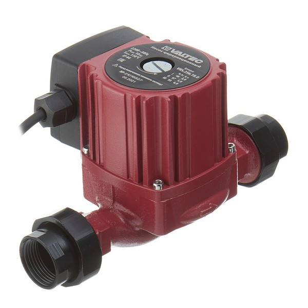 Циркуляционный насос для систем отопления VALTEC RS 25/6-180 (VRS.256.18.0) DN25 подъем 6 м 180 мм с гайками