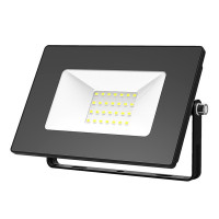 Прожектор cветодиодный Gauss Elementary 30 Вт 220 В IP65 6500К холодный белый свет плоский корпус