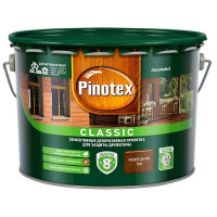Антисептик Pinotex Classic декоративный для дерева тиковое дерево 9 л